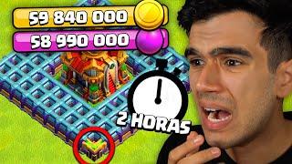 SÓ PARO DE JOGAR QUANDO FARMAR TODOS OS MUROS!! CLASH OF CLANS