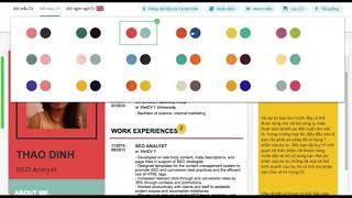 Hướng dẫn tạo CV trên máy tính với VietCV.io