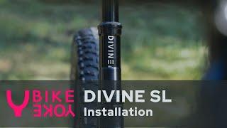 Bikeyoke Divine SL - dropper installation