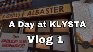 A day at KLYSTA || Vlog 1