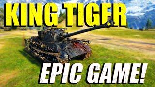 Epic Game with King Tiger in World of Tanks!