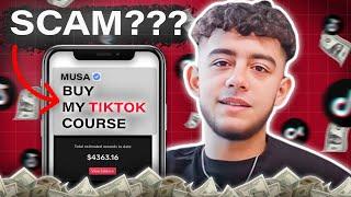 I Bought MUSA’s TikTok creativity program course….So, you don’t have to!  But Is it worth it?