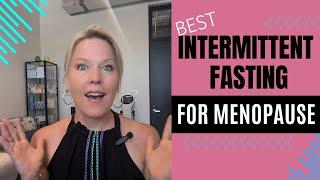 Best Intermittent Fasting for Menopause! Boost brain function & metabolism through fasting!