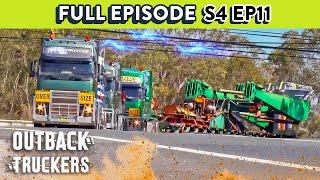 Hauling a 16Ft Transformer Under Deadly Powerlines! | Outback Truckers - Season 4 Ep 11 FULL EPISODE