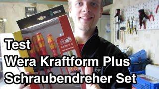 Test Wera Kraftform Plus Serie 100 VDE Schraubendreher-Satz Lasertip | Schraubendreher Set Test