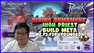 3 Build High Priest LVL 90 ME/FSMVP/FSPVP,DUNGEON !! Ragnarok Origin