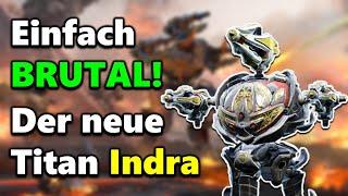 Der neue Titan Indra ist einfach BRUTAL! | War Robots Gameplay (Deutsch/German)