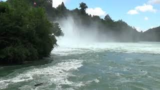 Der Rheinfall bei Hochwasser / Video Nr. 208