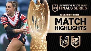 NRLW 2024 | Roosters v Knights | Match Highlights