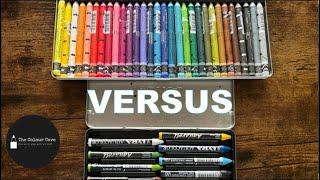 Battle of the Magical Water Crayons | Neocolor ii  & Aquacolor Comparison