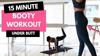 15 MIN BOOTY WORKOUT FOR YOUR UNDER BUTT | Mr and Mrs Muscle