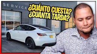 LLEVANDO MI MODEL Y A TESLA PARA REPARAR PARABRISAS!!!!!!!!!