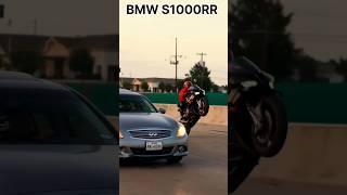 BMW S1000RR CRAZY RIDE AND WHEELIE #shorts #bmw #superbike #motovlog