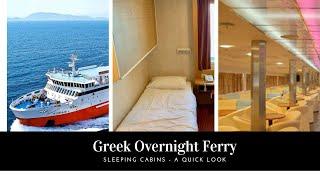 Indulge in Opulence: Greek Overnight Ferry Cabins Exposed