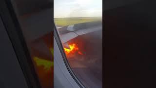 Spirit airlines flight 3044 engine fire during take off