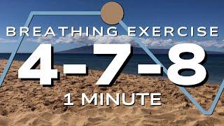 Calming 4-7-8 Breathing (1 Minute)