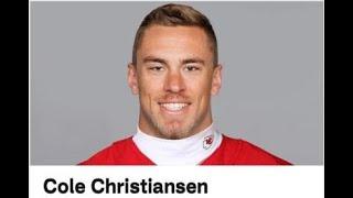 Former Army LB Cole Christiansen (#48) on Special Teams for the KC Chiefs vs Buffalo Bills (10-16)