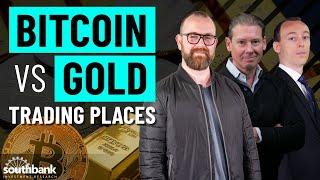 Bitcoin vs Gold: Trading Places