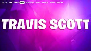 TRAVIS SCOTT News + Fortnite LEAKS! (ICON, Collab New Wave, Tonight's Shop More Returning)