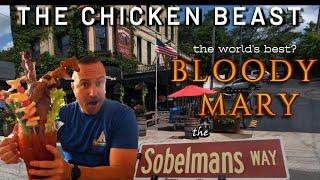 World's best Bloody Mary, Sobelman's CHICKEN BEAST! Can we finish it?