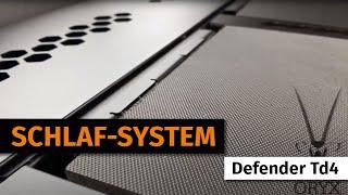 ORYX Solutions Schlafsystem für Defender Td4