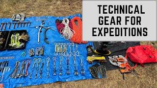 Technical gear for Climbing Expeditions