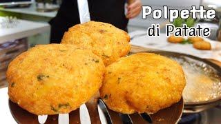 POLPETTE DI PATATE   veloci facili e sofficissime  Potatoes Meatballs