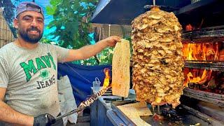 Selling 600 Doner Kebabs a Day on the Street - Amazing Turkish Street Food