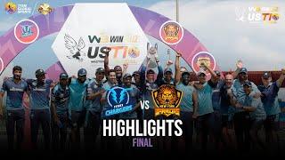 US Masters T10 2023, Final Highlights: New York Warriors vs Texas Chargers | Match 25