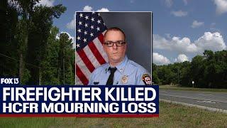 Hillsborough County firefighter killed in crash