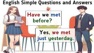 English Conversation Practice for Beginners |  English Speaking Practice | Learn English