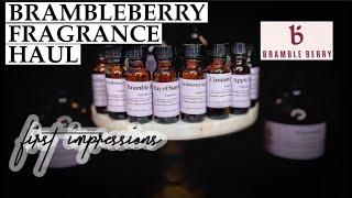 Brambleberry Fragrance Haul | *smelling your favorites* | OOTB First Impressions