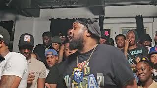 ILL WILL HILARIOUS INTRO VS EAZY THE BLOCK CPT AT THE TRENCHES