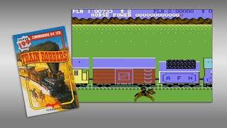 The Silverbird Selection Game Review - Train Robbers (Commodore 64)