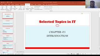 Selected Topics in IT-Part-01