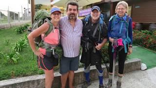 Camino Portuguese Day 13~Night hiking, mausoleums and the "Squid."