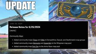 CS2'S NEW UPDATE IS FINALLY HERE - COMPETITVE RANKS FIXED + NEW MAPS