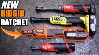 RIDGID's 1st Ratchet vs Ryobi, DeWalt & M12: R866011