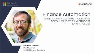 Streamline Your Multi-Company With AMCS for Microsoft Dynamics 365 | Webinar Session 1
