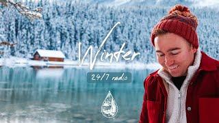 Winter 24/7 Live Radio ️ | beautiful scenery and chill acoustic/indie folk music