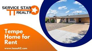 Tempe Homes for Rent 4BR/2BA by Tempe Property Management | Service Star Realty