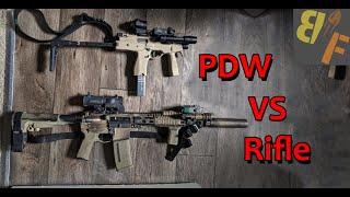 PDW/PCC vs AR for Bugout Bag
