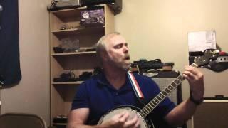 Jazzbanjorex Theme song (Original C 2011) on tenor banjo.MOV