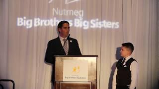 Big Brother Mike Abramson and Little Brother Chayden at the 2017 Start Something Big Gala