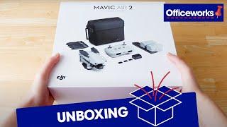 DJI Mavic Air 2 Fly More Combo Unboxing