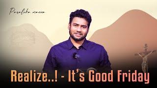 Good Friday It is !!!! | Paraloka Manna| Ps Enosh Kumar |New Telugu Christian Daily devotion