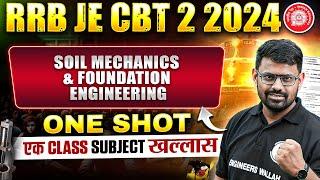 Soil Mechanics In ONE SHOT | RRB JE Civil Engineering Classes | Soil Mechanics Civil Engineering