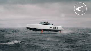 Hydrofoiling in extreme weather | Candela C-8 in high waves