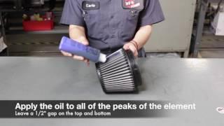 How to clean an aFe POWER Pro 5R Universal Air Filter