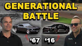 1967 Restomod vs. 2016 GT350R! Mustang Track Battle